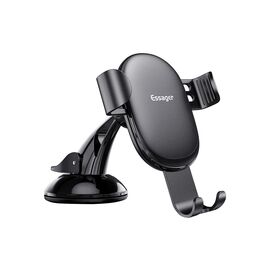 Универсальный автодержатель Essager MoJack Gravity Car Phone Holder (osculum type) Black (EZJXP-MJ01)