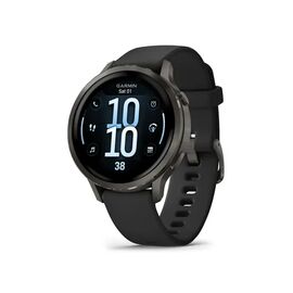 Смарт-часы Garmin Venu 4 (41mm), Black w/ Slate + Black, GPS смарт-годинник (010-03013-02)