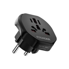 Перехідник EU to global universal adapter Essager (ECTZH-YCB01-Z)