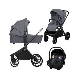 Коляска Lionelo Mika plus 3 in 1 grey stone (LO-MIKA PLUS 3IN1 GREY STONE)