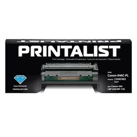 Картридж Printalist Canon 046, LBP-650/MF-730 1249C002 Cyan (Canon-046C-PL)