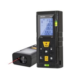 Лазерный дальномер Deli до 80 м (DL4169)