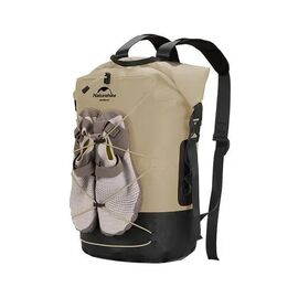 Рюкзак туристический Naturehike водонепроникний NH21FSB04, 20л, бежевий (6927595788202)