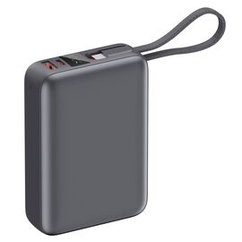 Батарея універсальна Vinga 20000 mAh 45W Display Cable (VPBB2045C)