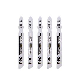 Полотно Deli для лобзика, по металлу T118A (EDH-QJT021-E4)