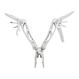 Мультитул Topex 9 элементов, серебряный (98Z058)