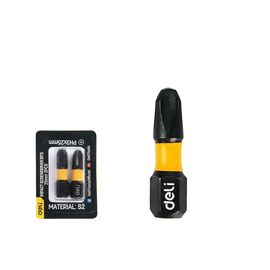 Набір біт Deli PH3 x 25 мм, 2шт (EDL251003Z)