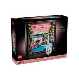 Конструктор LEGO ART Японский пейзаж с цветом сакуры (31218)