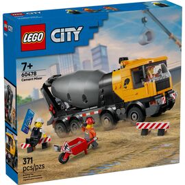 Конструктор LEGO City Бетоносмеситель (60478)