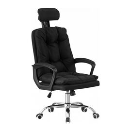 Офісне крісло GT Racer B-471 Black (B-471 Fabric Black)