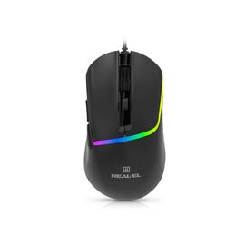 Мышка REAL-EL RM-530 USB Black (EL123200053)
