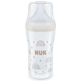 Бутылочка для кормления Nuk Perfect Match М Веселка, пластикова, 260 мл (3954136)