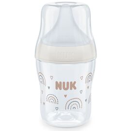 Бутылочка для кормления Nuk Perfect Match S Веселка, скляна, 120 мл (3954140)