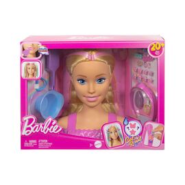 Игровой набор Barbie Кукла-манекен для причесок "Цветовое перевоплощение" Barbie с аксессуарами (JFG81)