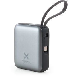 Батарея універсальна Vinga 10000 mAh 35W Display Cable (VPBB1035C)