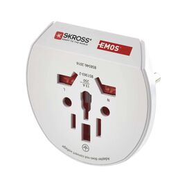 Перехідник Travel Adapter EU to USA,GB,JP,CN,AU,DE,HU,SI CZ,SK,PL EMOS (P0055N)
