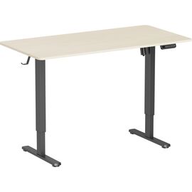 Комп'ютерний стіл OfficePro ODE1470LWB Light Wood/Black (ODE1470LWB)