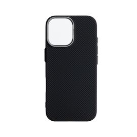 Чохол до мобільного телефона Armorstandart LikeCarbon2 MagCase Apple iPhone 17 Kevlar Black (ARM88379)
