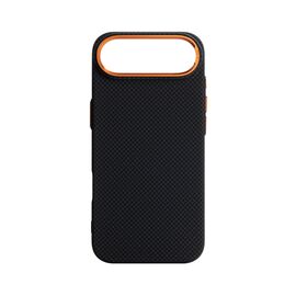 Чохол до мобільного телефона Armorstandart LikeCarbon2 SE MagCase Apple iPhone 17 Air Kevlar Black Orange (ARM89166)