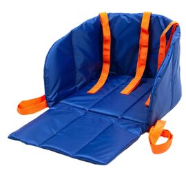 Матрасик в санки Snower синій з помаранчевим (4820211101619)