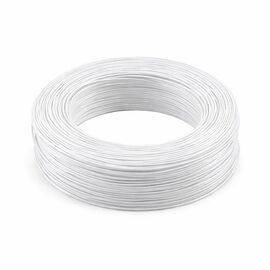 Кабель силовой MYSUN гнучкий, мідний, бухта 610м WHITE (24AWG-WT)