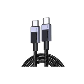 Дата кабель USB-C to USB-C 3.0m 100W L512 gray Ugreen (45065)