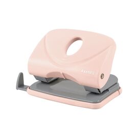 Дырокол Axent Welle-2 с пластиковый верх, 20 л, Pastelini, розовый (3820-10-A)