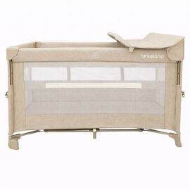 Детский манеж Velano со вторым ярусом и пеленатором Tino, beige (46161)