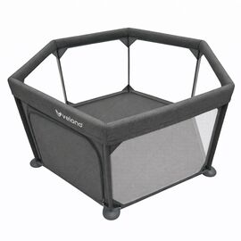 Детский манеж Velano шестиугольный Star, grey (46162)