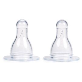 Соска Canpol babies силіконова кругла вільна 2 шт. (18/115)