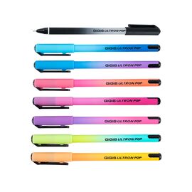 Ручка шариковая Unimax Ultron POP 2х, синяя (UX-152-02)