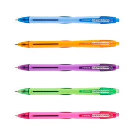 Ручка шариковая Unimax автоматическая Aerogrip-2, синяя (UX-137-02)