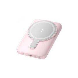 Батарея универсальная VENTION Magnetic Wireless 5000mAh 20W PD, USB-C, QI-15W Pink (FHSP0)
