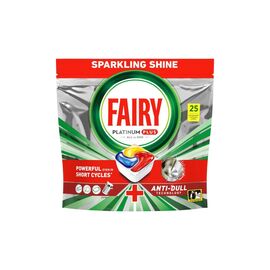 Таблетки для посудомоечных машин Fairy Platinum Plus All in One Lemon 25 шт. (8700216236386)