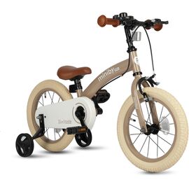 Детский велосипед QPlay Miniby 3 в 1 /14" Nude Pink Велосипед - біговел (CB01MiniByNewPink)
