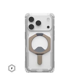 Чехол для мобильного телефона UAG Plasma XTE MagSafe iPhone 17 Pro Clear/Titanium (114527114G36)