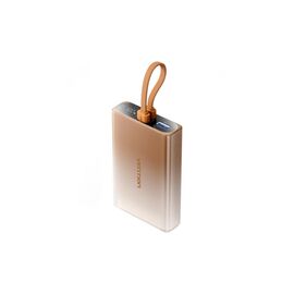 Батарея універсальна VENTION 10000mAh 22,5W PD, USB-A, USB-C In/Out, Lightning In/Out, LED display, Gold (FHZJ0)