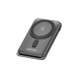 Батарея универсальная VENTION Magnetic Wireless 10000mAh 20W PD USB-C In/Out, QI-15W Black (FHNB0)