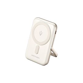 Батарея универсальная VENTION Magnetic Wireless 10000mAh 20W PD USB-C In/Out, QI-15W White (FHNW0)