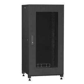 Шкаф напольный Ipcom 24U 19" 600x1000 (С-24U-06х10-ДС-ПГ-9005)