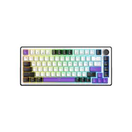 Клавиатура Hator Hellyberry HK75 Mechanical Linear RGB USB UA White/Violet (HK75)