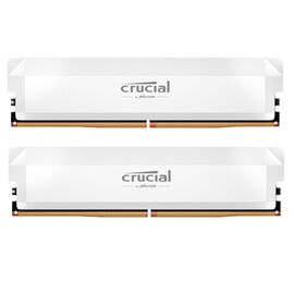 Модуль памяти для компьютера DDR5 64GB (2x32GB) 6400 MHz Pro Overclocking White Micron (CP2K32G64C40U5W)