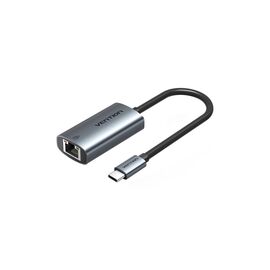 Переходник USB-C to RJ45 Ethernet 1000Mbps black VENTION (CFPHB)
