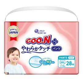 Подгузники GOO.N Plus труси 13-28 кг Розмір ХXL, 28 (21001513)