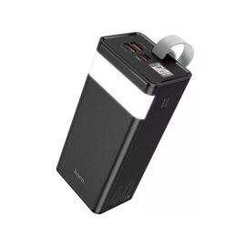 Батарея универсальная HOCO 40000mAh Powermaster PD/20W, QC/22.5W, Lamp, Black (J86 / 714737)