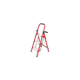 Драбина Voltronic 60см, до 150кг, 3 сходинки з гумовими килимками, алюмінієвий сплав (YT43383)
