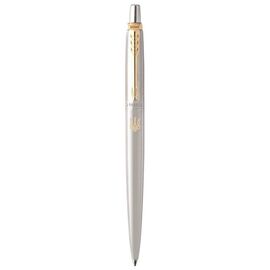Ручка шариковая Parker JOTTER 17 UKRAINE SS GT BP Трезубец золотой (16032_T001g)
