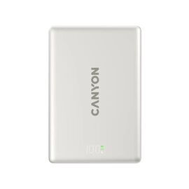 Батарея универсальная Canyon 10000mAh OnPower 511 PD20W Magnetic wireless MagSafe Grey (CNS-CPB511G)