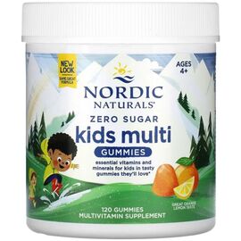 Вітамінно-мінеральний комплекс Nordic Naturals Мультивітаміни для дітей без цукру, смак апельсин та л (NOR-30127)