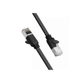Патч-корд 5м, U/UTP Cat 6 Copper Ethernet Flat Cable NW101 Black Ugreen (50187)